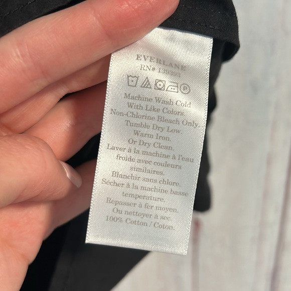 NWOT Everlane The Poplin Scoop-Neck Top - Picture 10 of 11